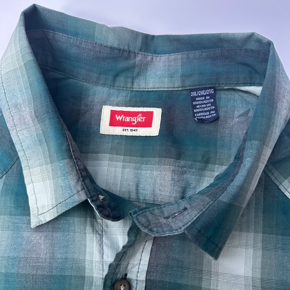 Men’s Wrangler Western Shirt Size 2XL​​ - Picture 5 of 7